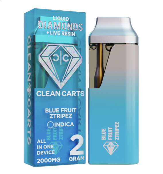 Clean Carts Blue Fruit Ztripez